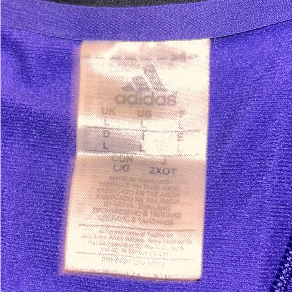 Adidas Purple Jogging Suit size Large - Picture 4 of 12